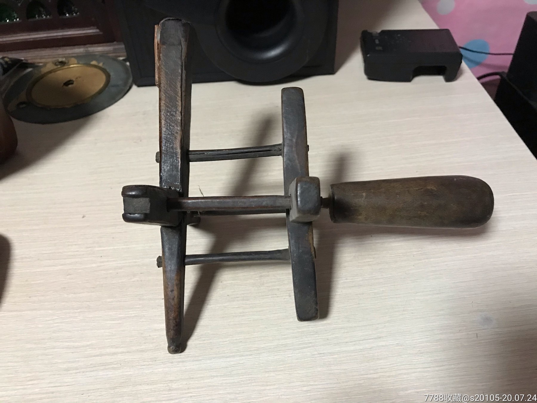 民国时期放风筝用的木轮