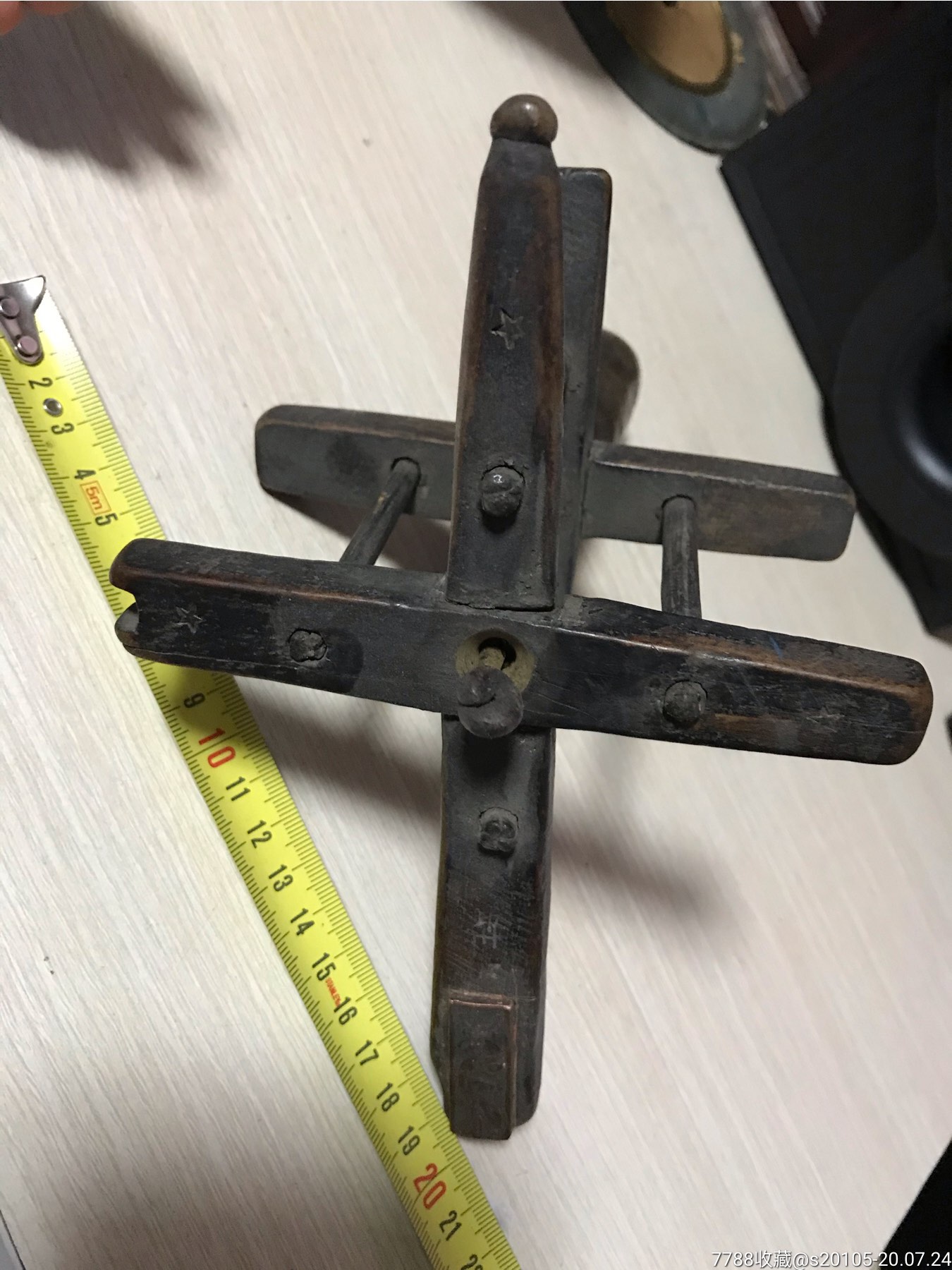 民国时期放风筝用的木轮