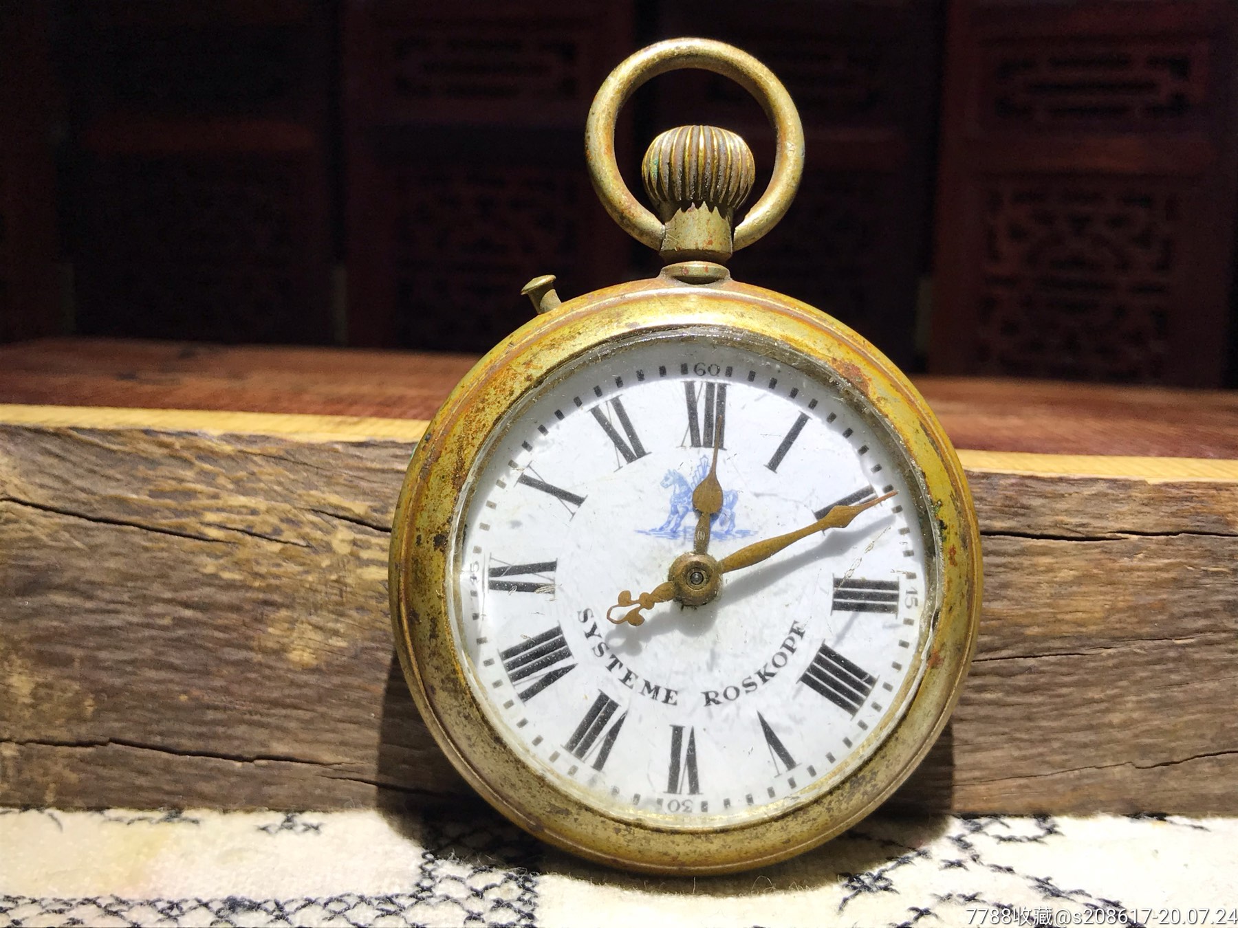 清末民国(瑞士systemeroskopf(印度之星)老怀表