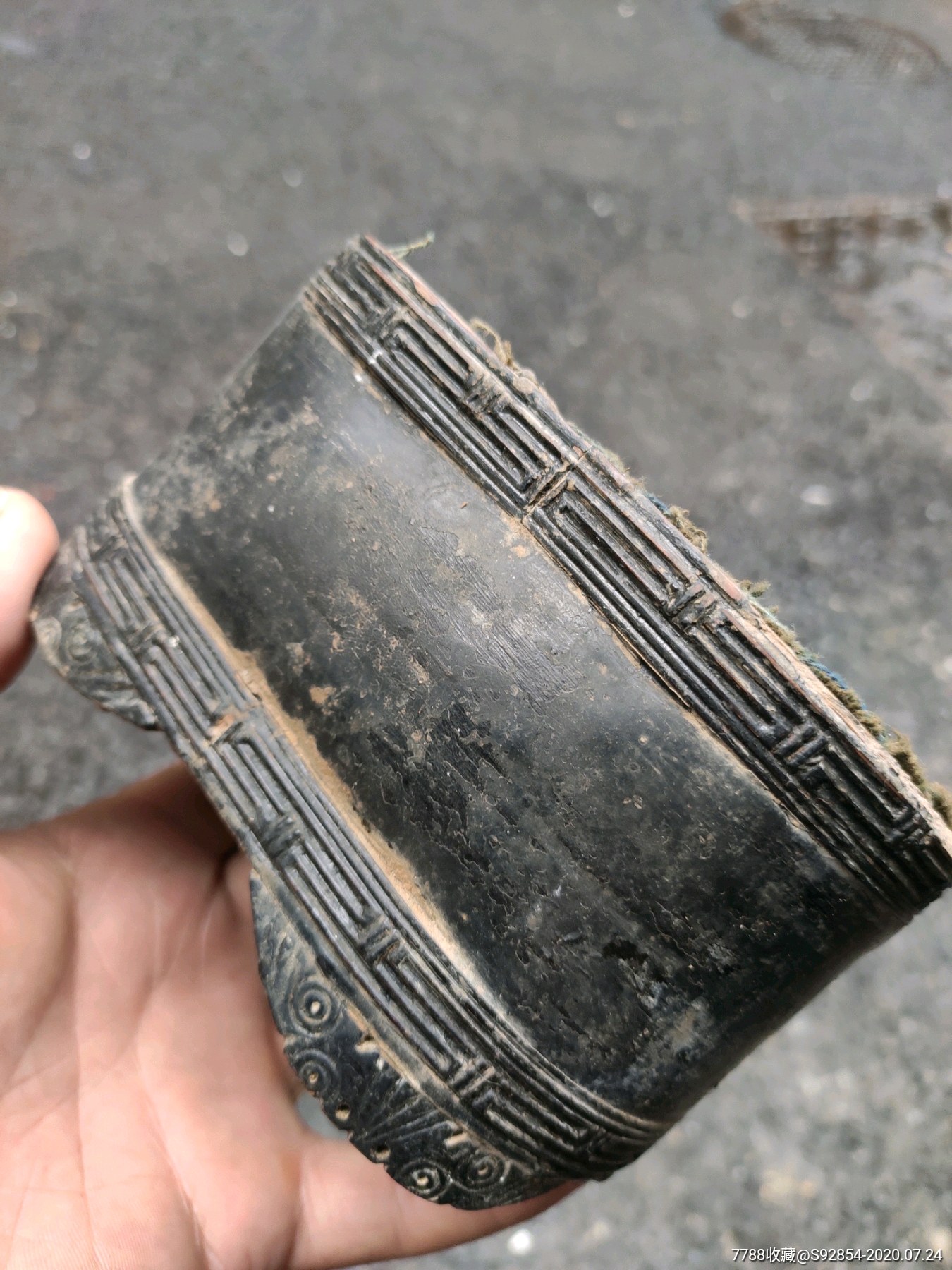 清代.回纹竹编鹌鹑鸟笼