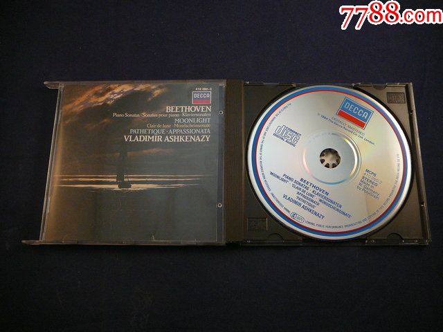 西德无字银圈首版贝多芬钢琴奏鸣曲月光悲怆热情等钢琴阿什肯纳济
