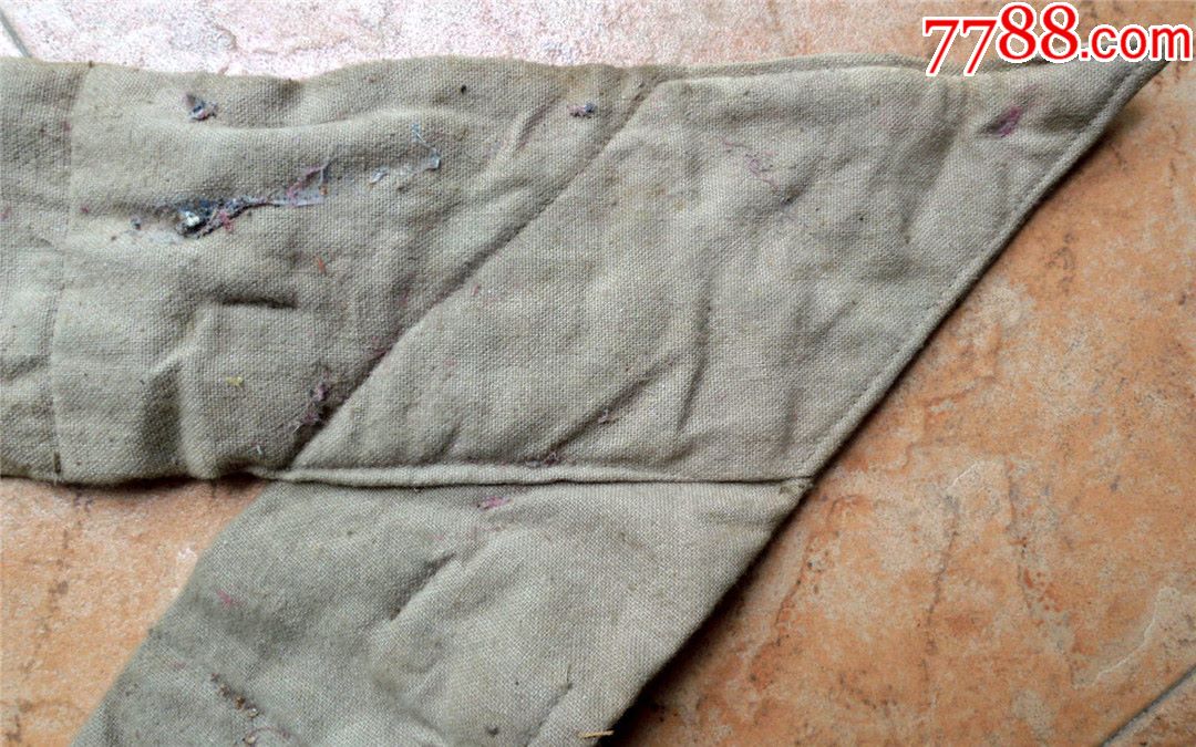 中国远征军沐浴战火的布质弹袋-历史悠久-褡裢/布包/布袋-7788收藏