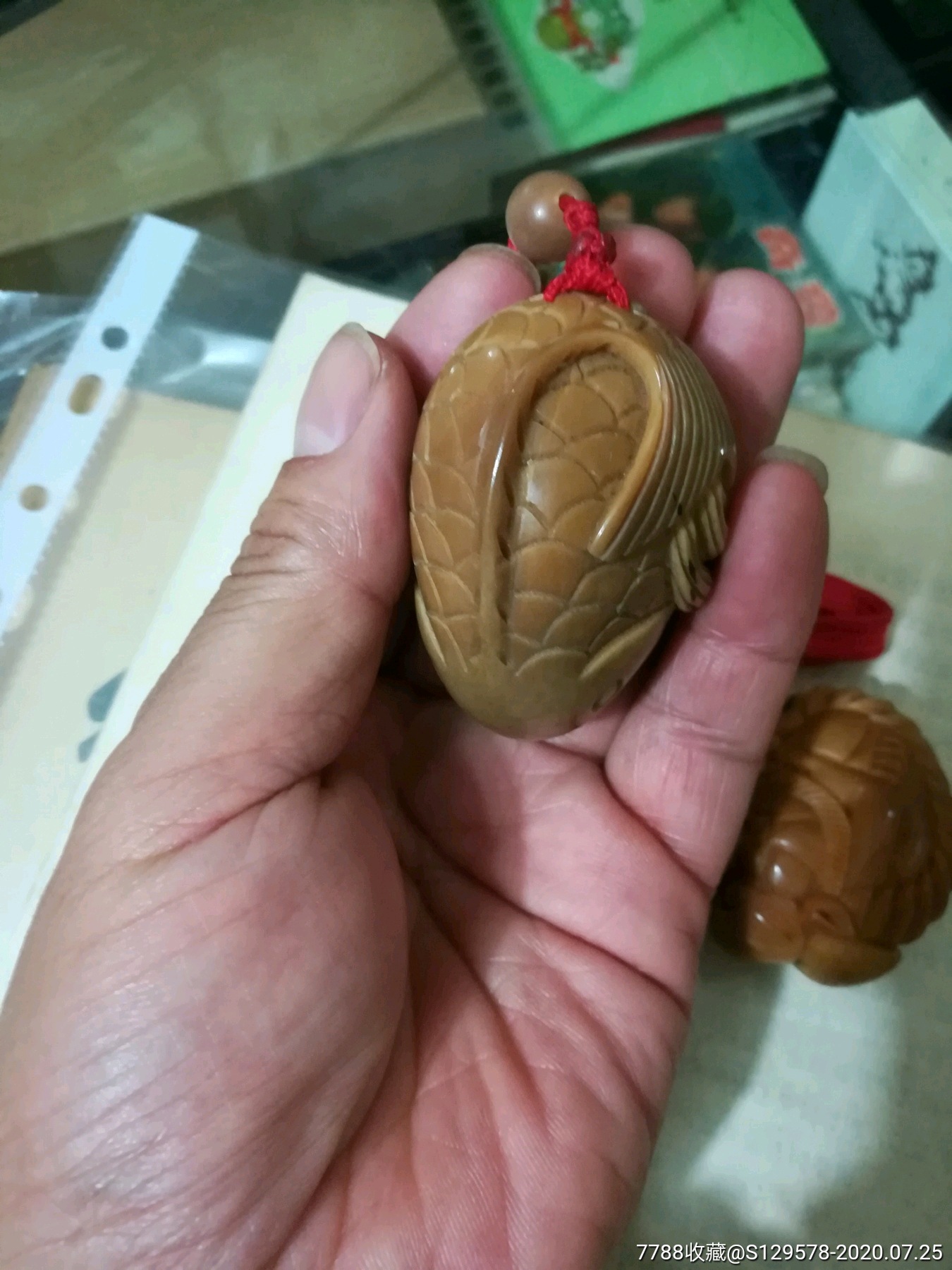 象*果手把件,椰壳/果实工艺,象牙果制品,21世纪10年代,其他形式_第3张