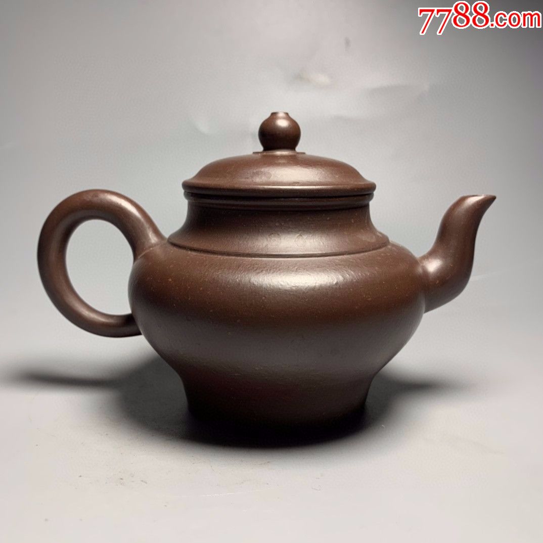 李国忠制刻字紫砂壶