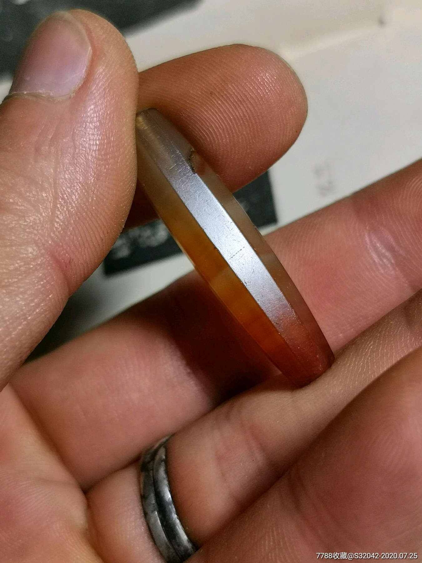 辽金八棱玛瑙管