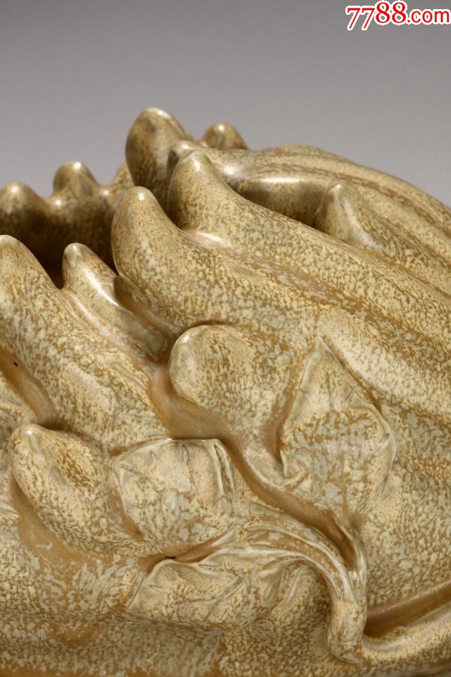 晚清陈国治款佛手水洗,笔洗,清朝,陶瓷_第3张_7788笔洗