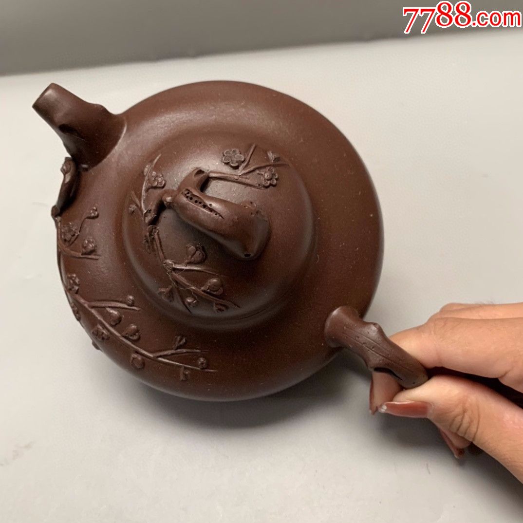 顾景舟制梅花壶