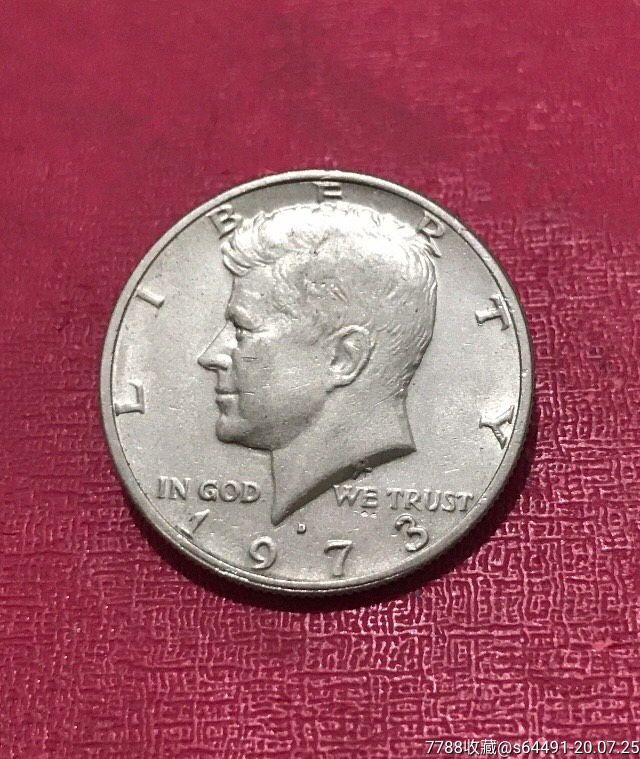 1973年肯尼迪半圆d版