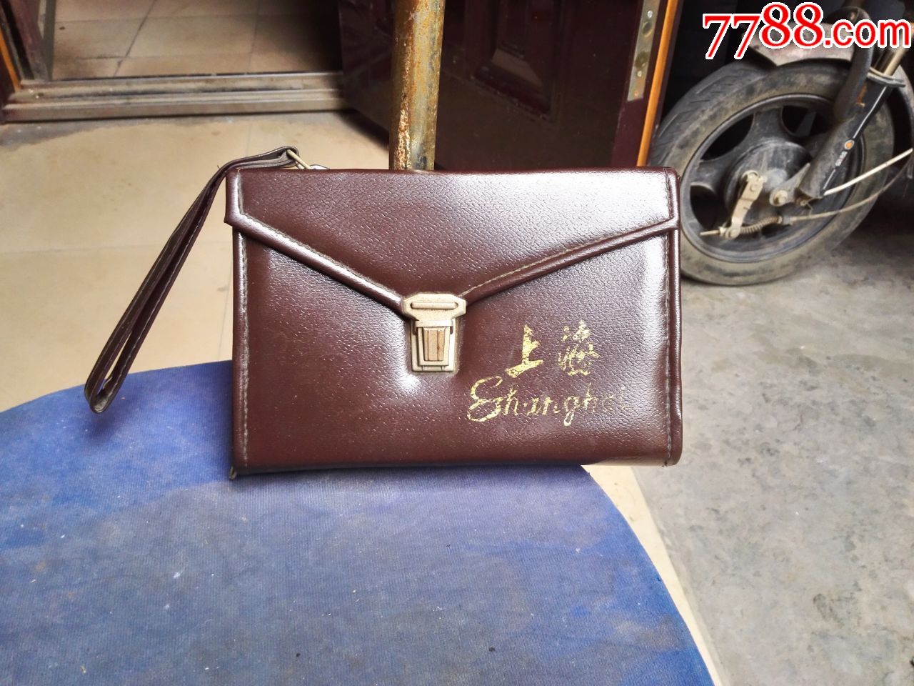 很小的老上海公文包