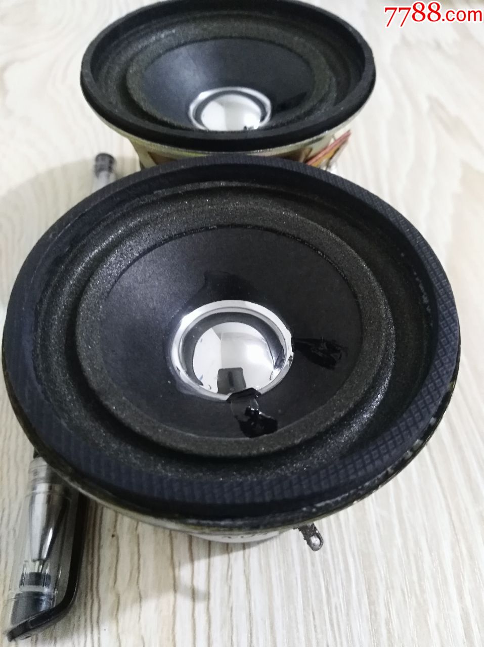 234华威凹槽泡沫边永磁喇叭精致无比8Ω10w高52外径72
