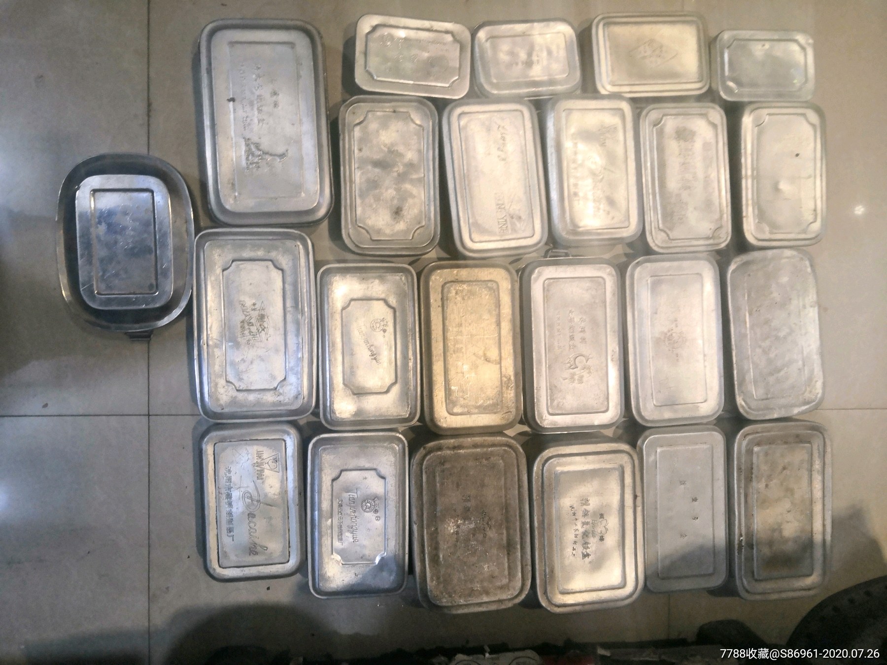 铝盒铝饭盒22个