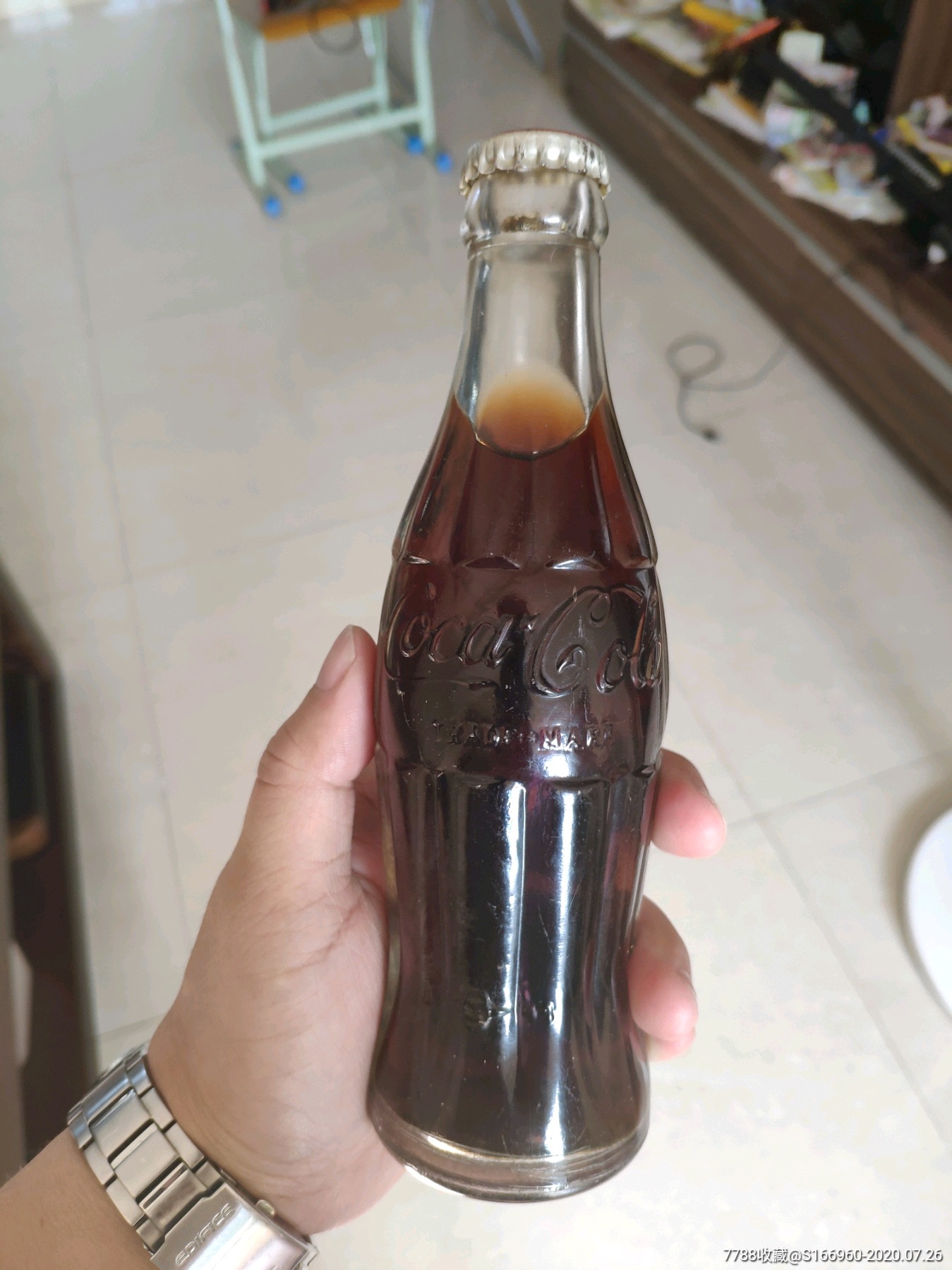 二战抗战民国时期可口可乐玻璃瓶