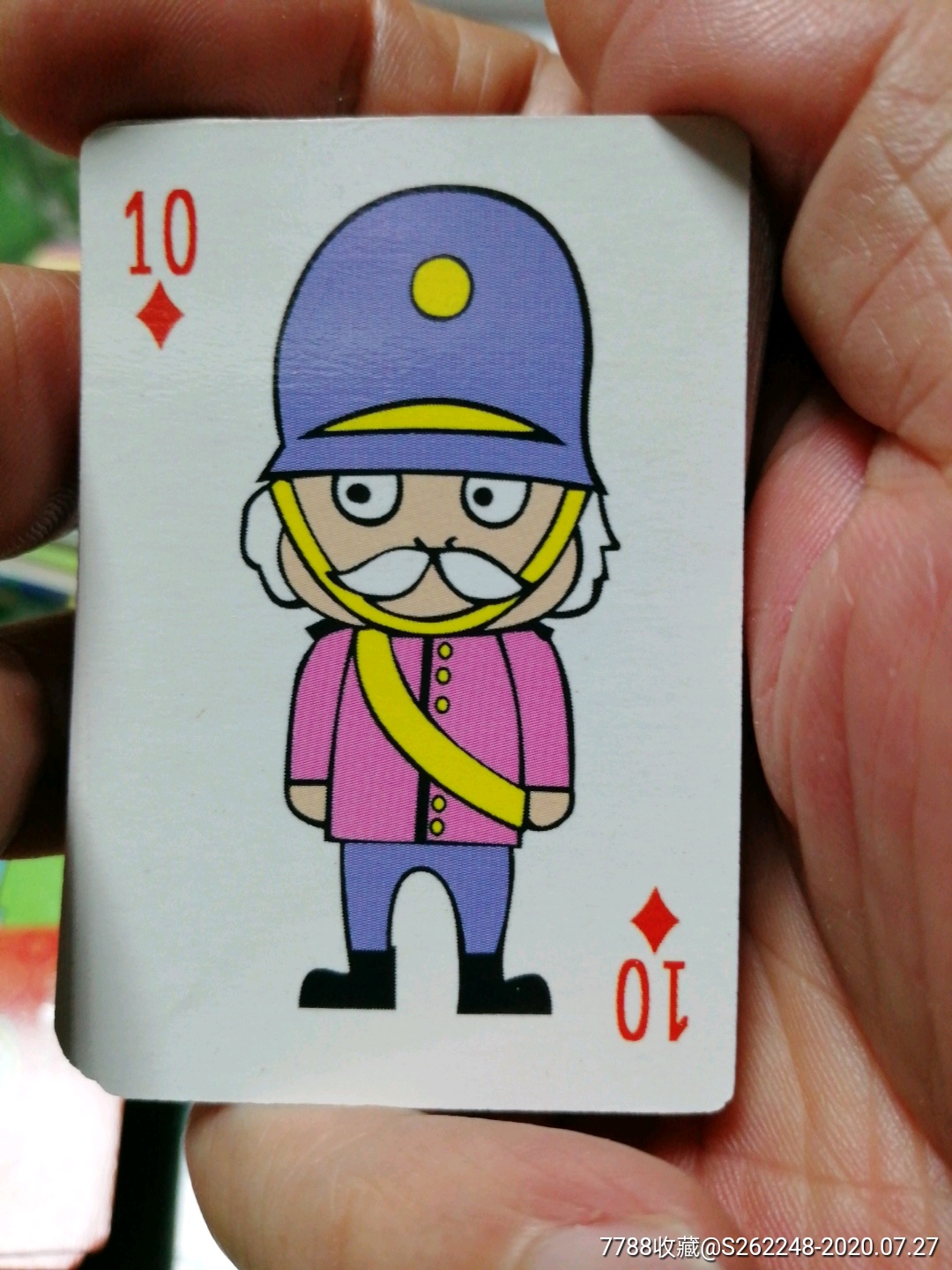 卡通人物迷你扑克牌一组四副