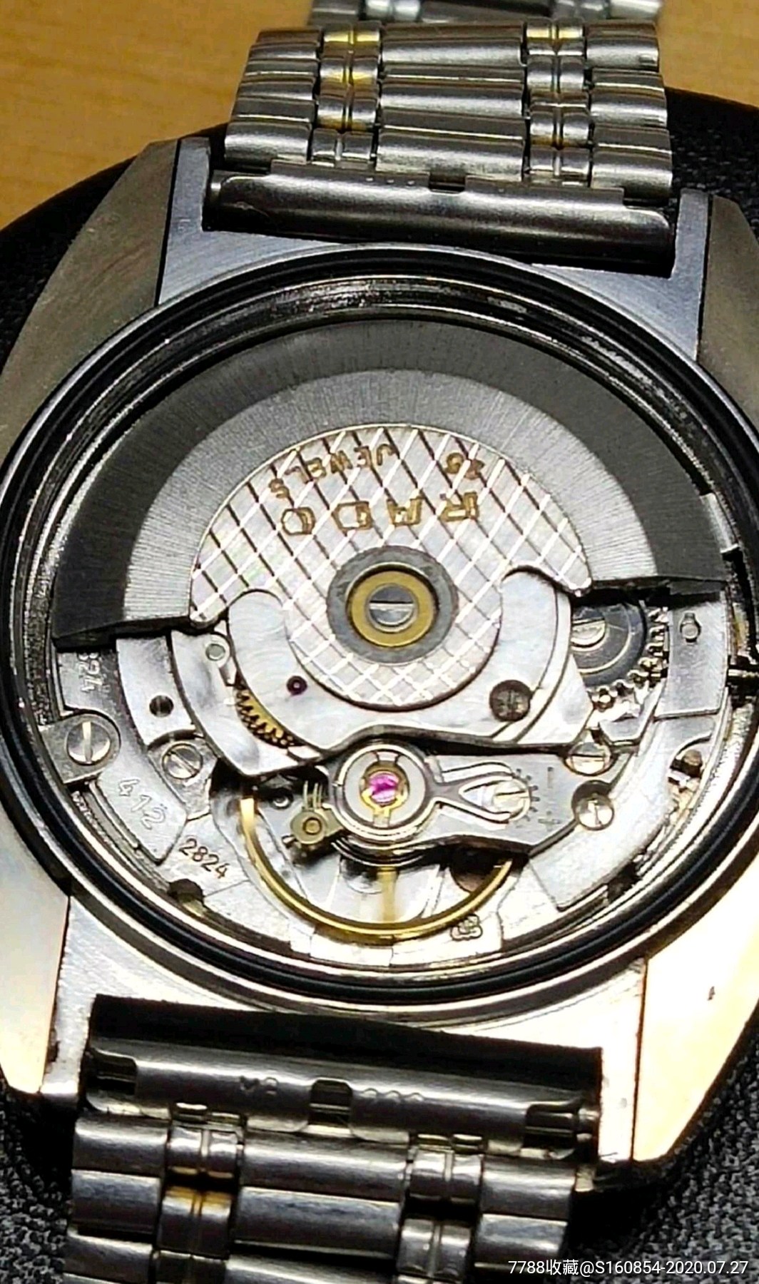 二手瑞士雷达自动机械2824机芯钨钢手表男款手表男表