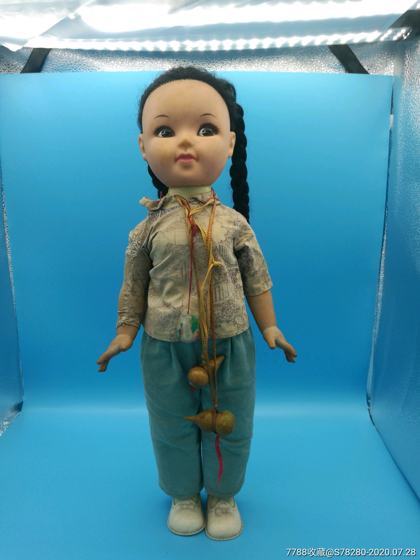 上海大国娃-民国风古着麻花辫!