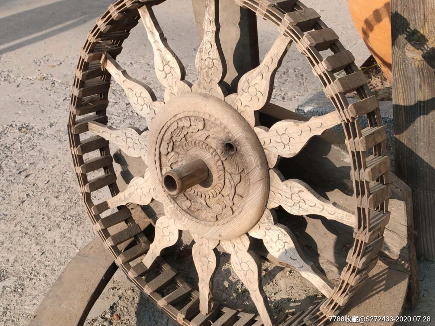 老纺织线车