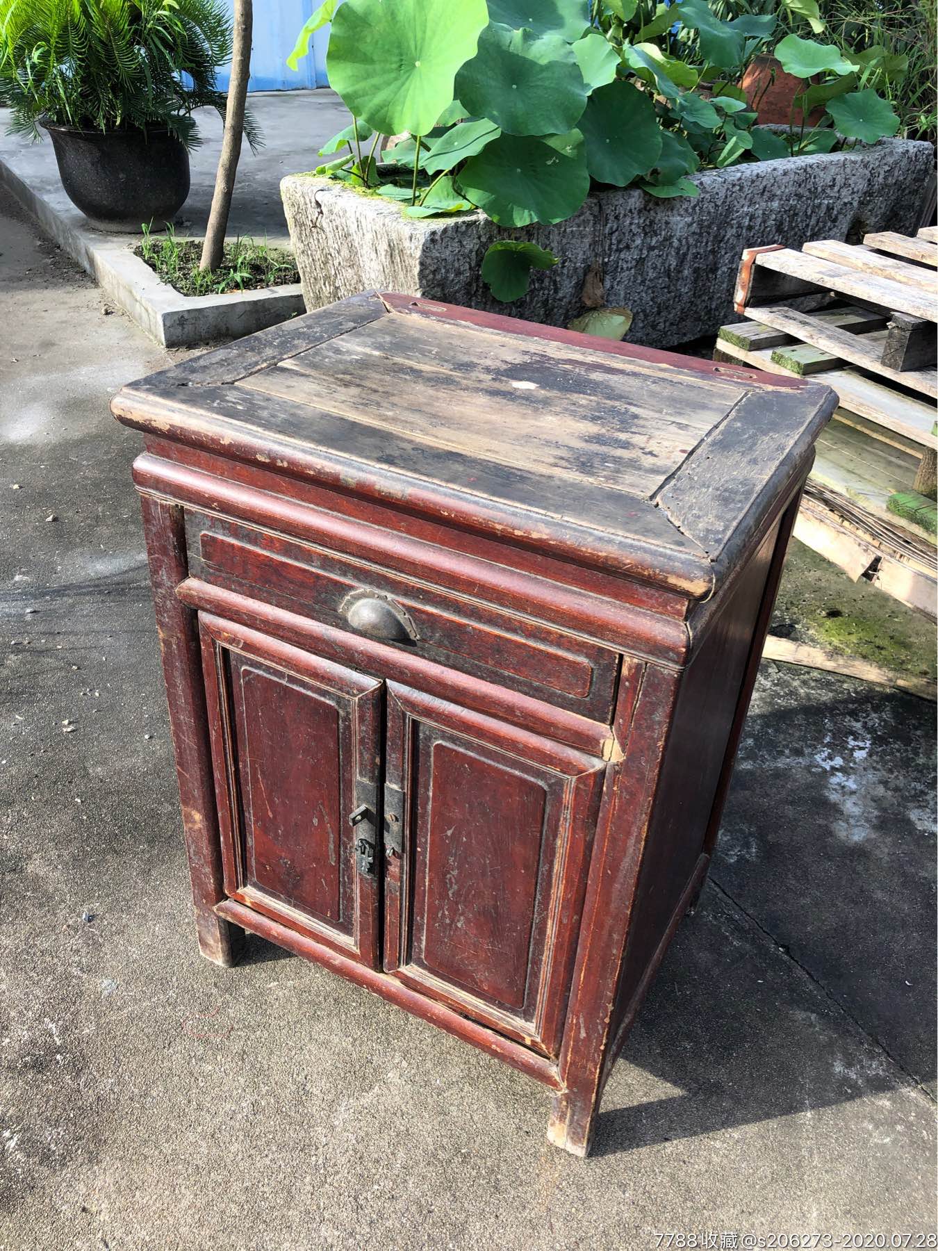 【晚清民国】特色老家具清爽小柜_木柜/木橱_第2张_7788旧家具收藏