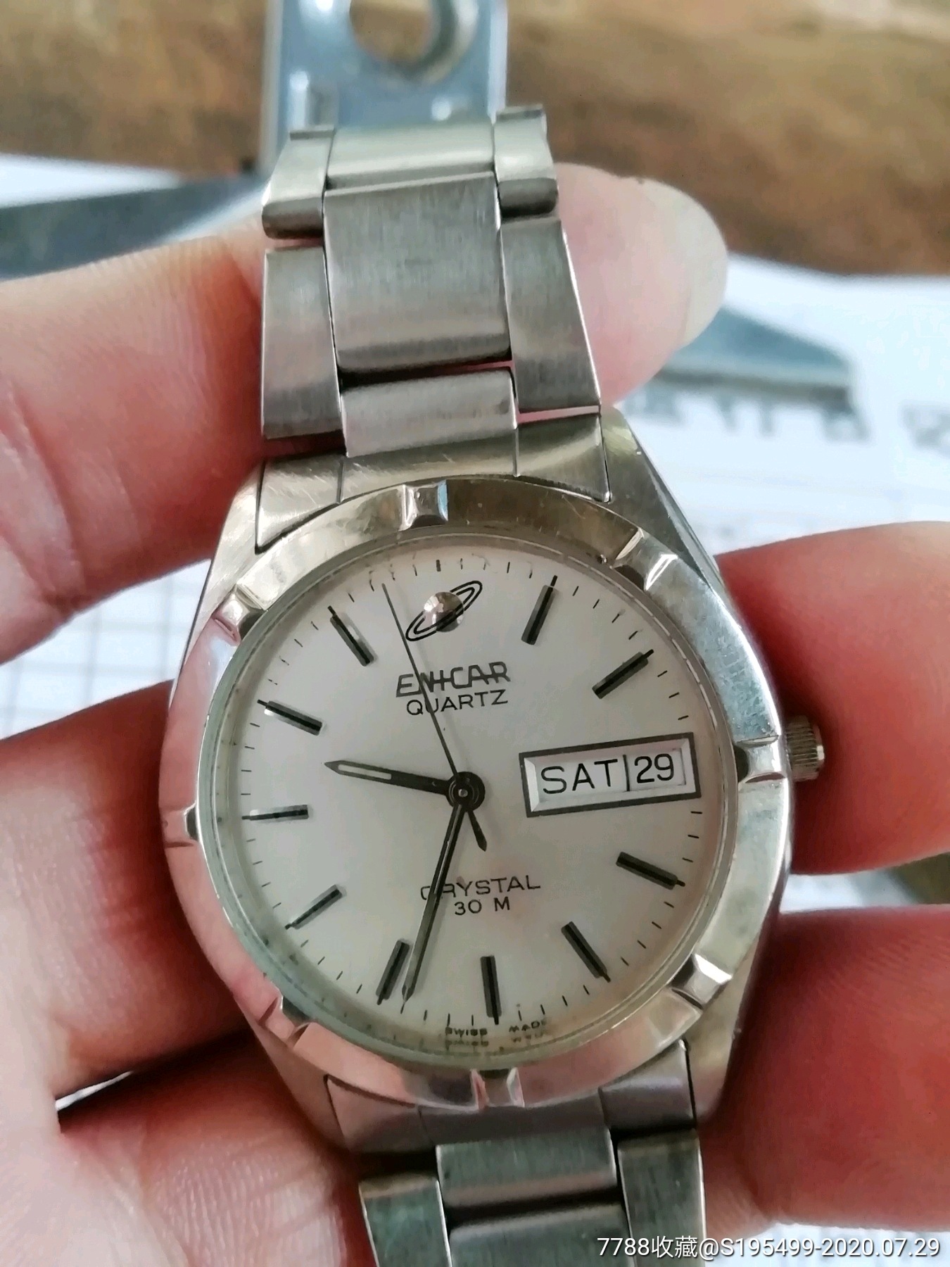 全原装英纳格双历石英表-手表/腕表-7788商城