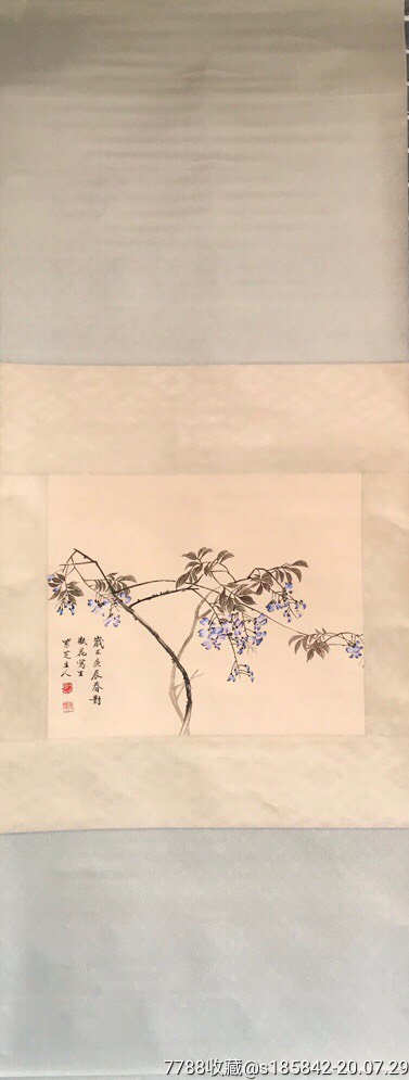 何晓峰立轴40x50_花鸟国画原作_第1张_7788茶具