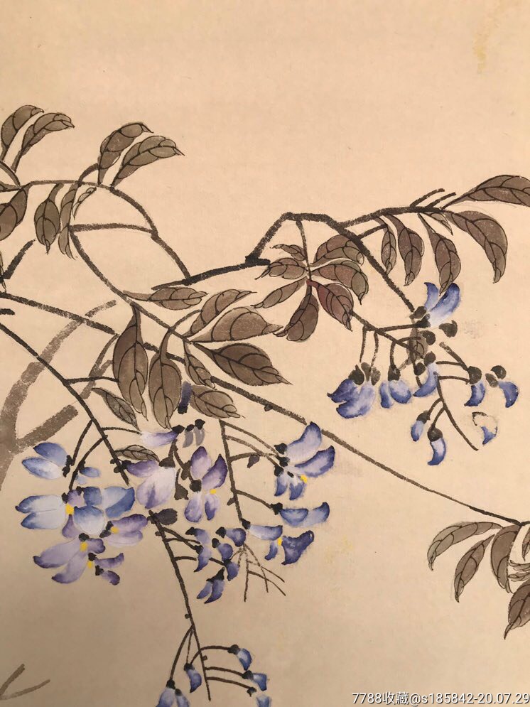 何晓峰立轴40x50_花鸟国画原作_第3张_7788茶具