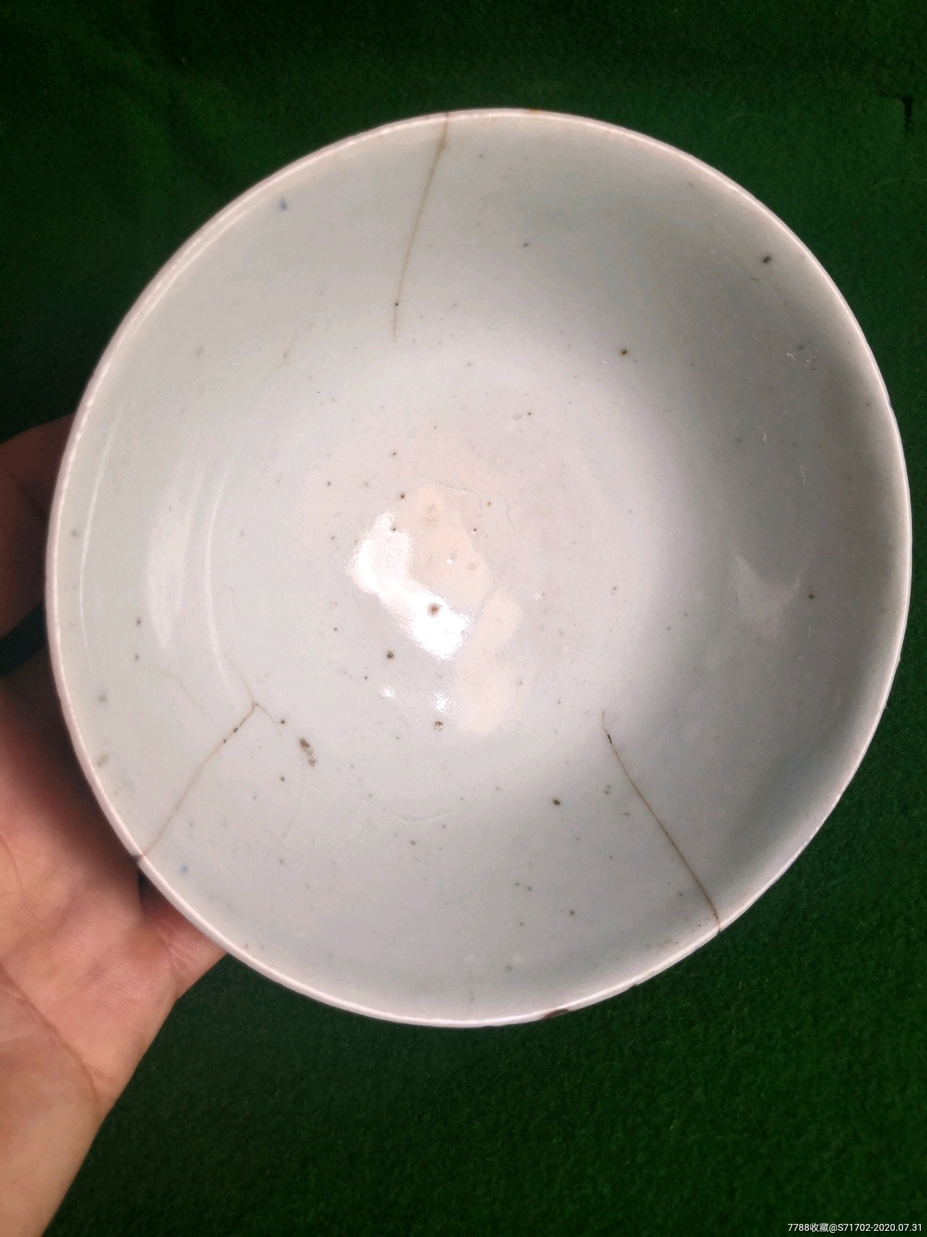 清代景德镇青花瓷碗