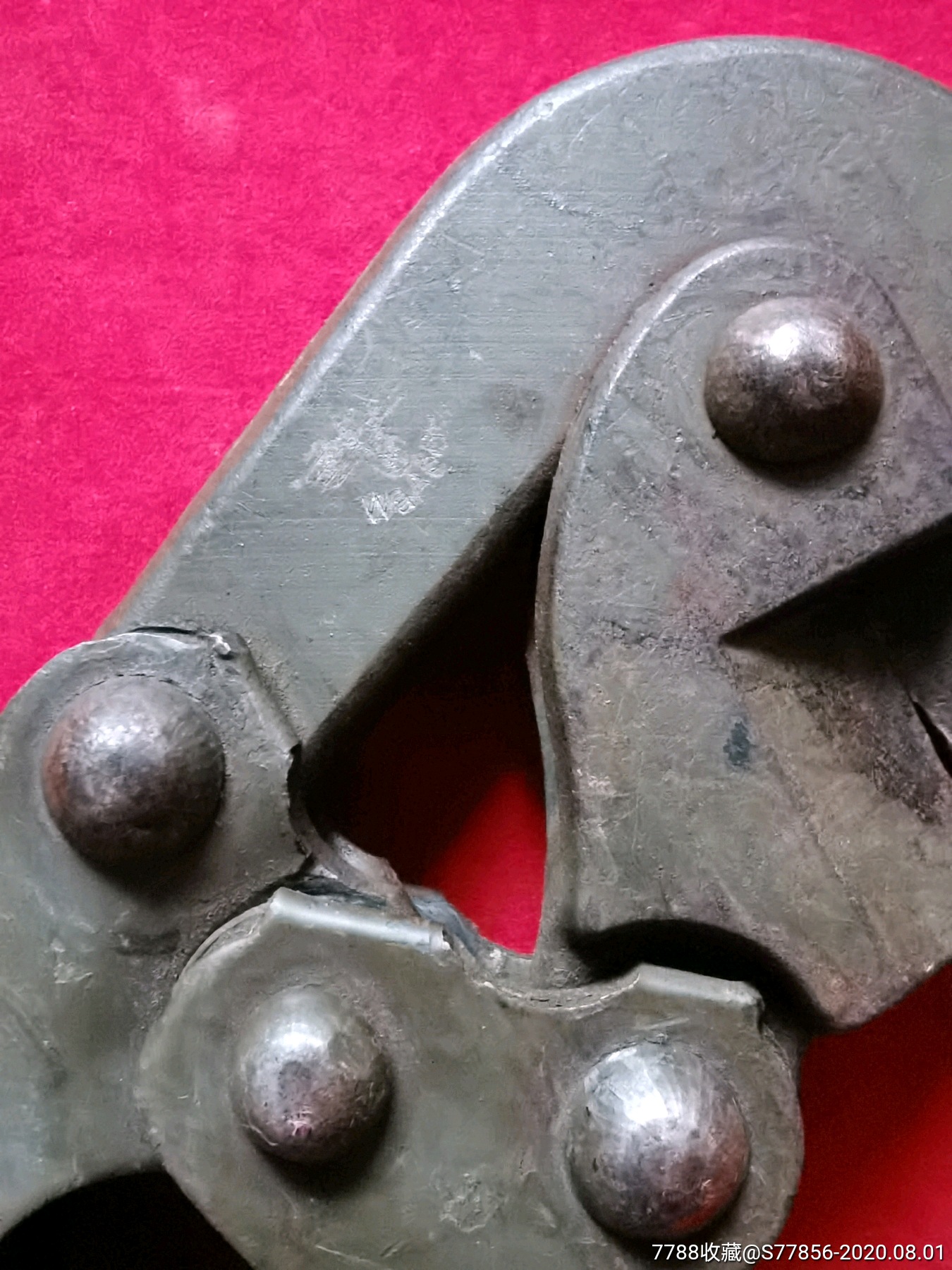 东德鹰嘴钢丝钳二战德军工兵钳同款