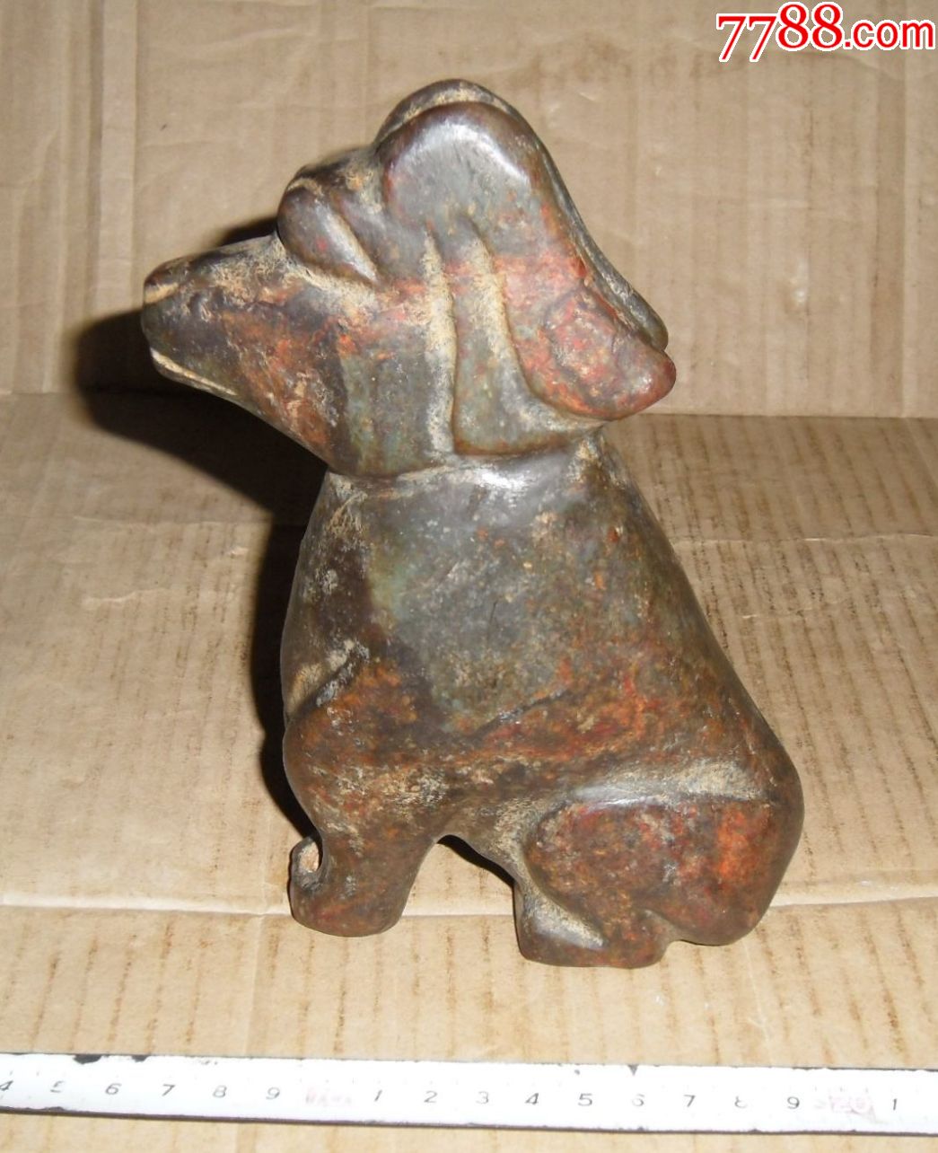 十二生肖狗摆件老玉高古玉器老玉器