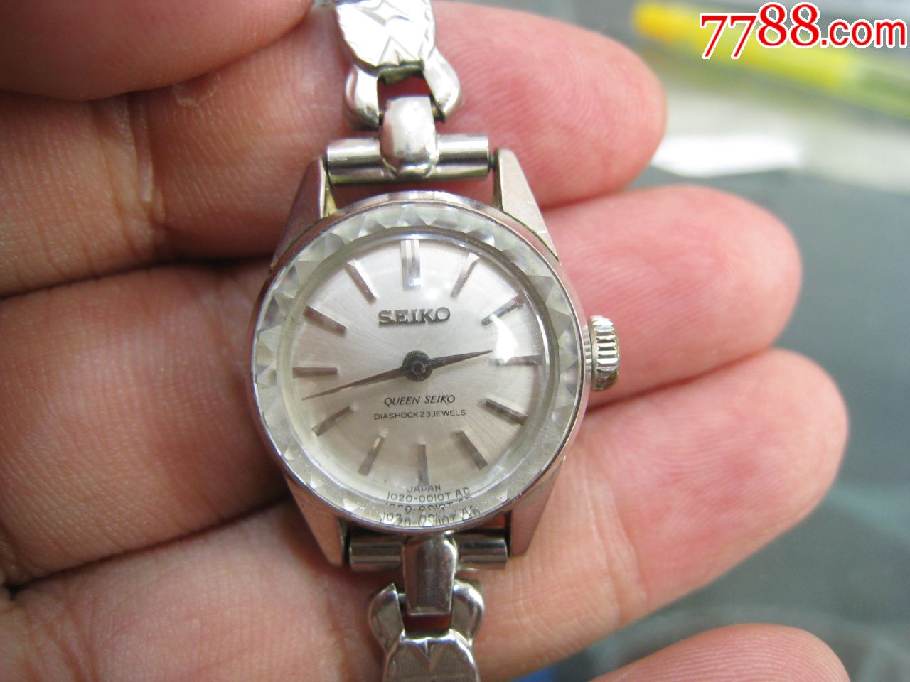 日本古董表包金精工1020c(手动机械)女-手表/腕表-7788收藏__收藏热线