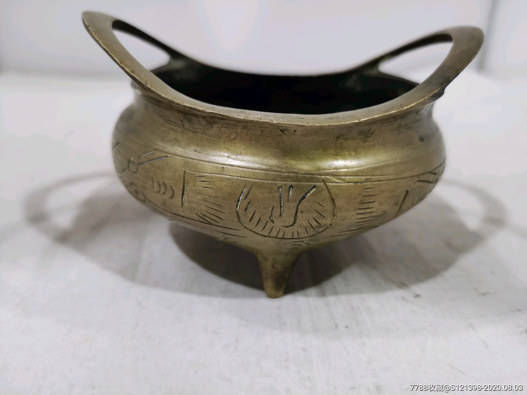 民国铜香炉宣德炉