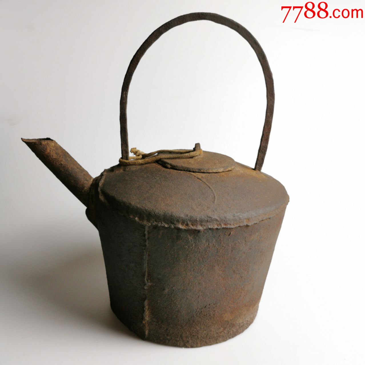 大铁壶一把铁茶壶古玩杂项收藏品怀旧民俗老物件古董茶具茶道用品