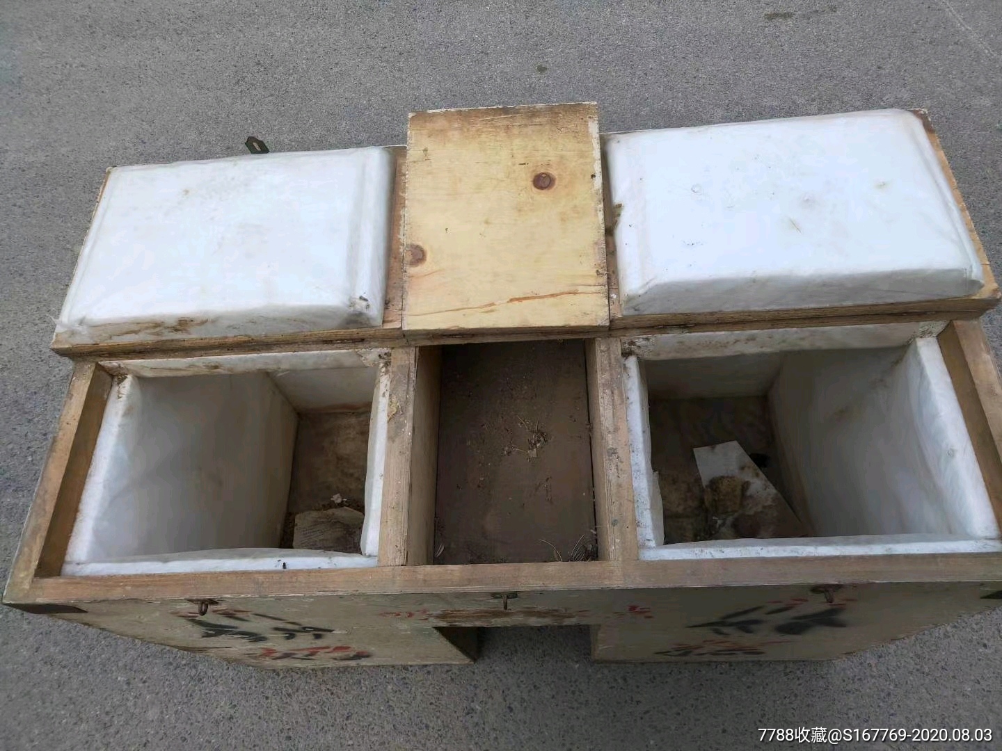 民俗老物件,冰糕箱子