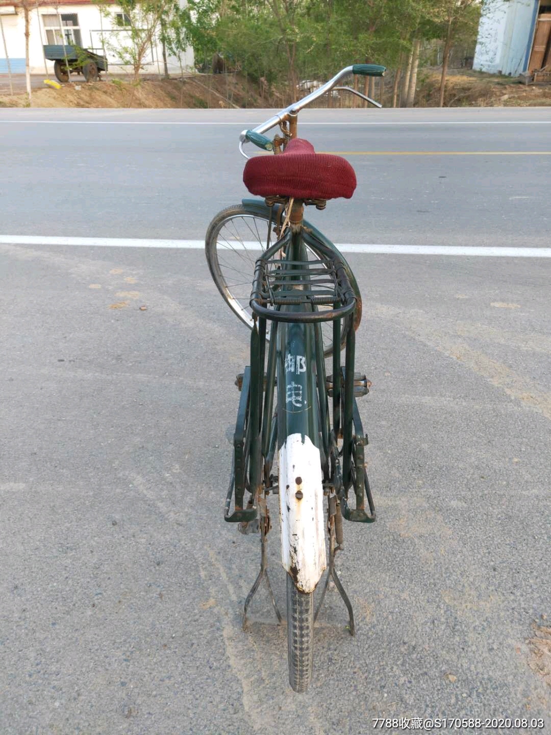 上海永久牌邮电自行车八成新入手即用