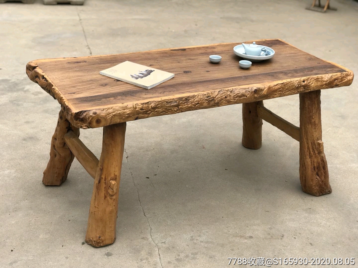 枣木茶台,餐桌,老料新作