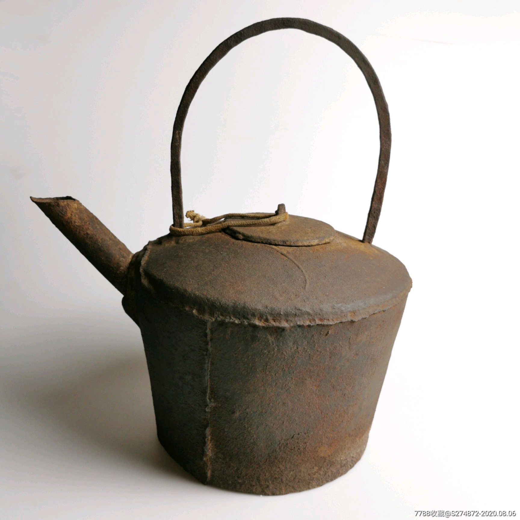 大铁壶一把铁茶壶古玩杂项收藏品怀旧民俗老物件古董茶具茶道用品