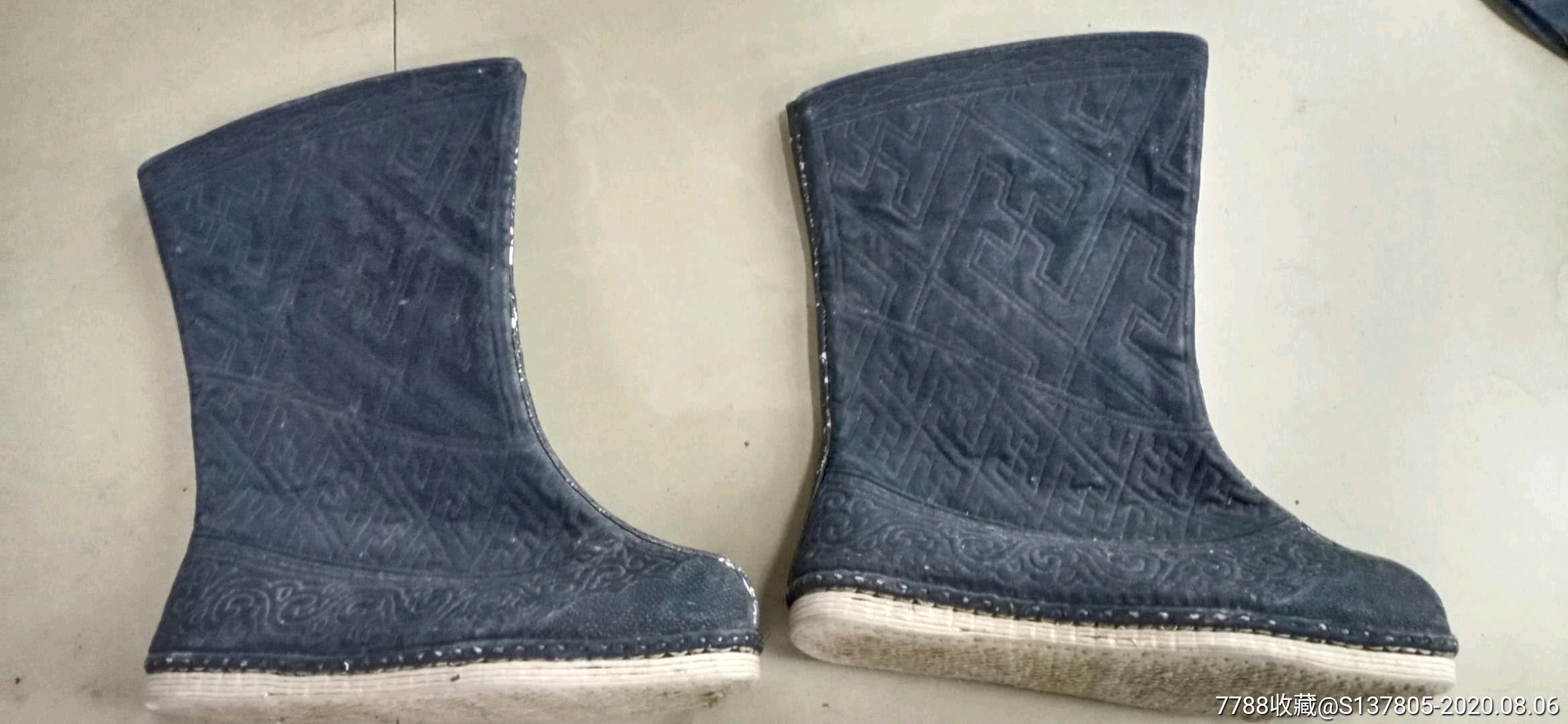 皮靴子毛毡靴子马靴子蒙古靴子老蒙古靴黑色蒙古靴子布靴