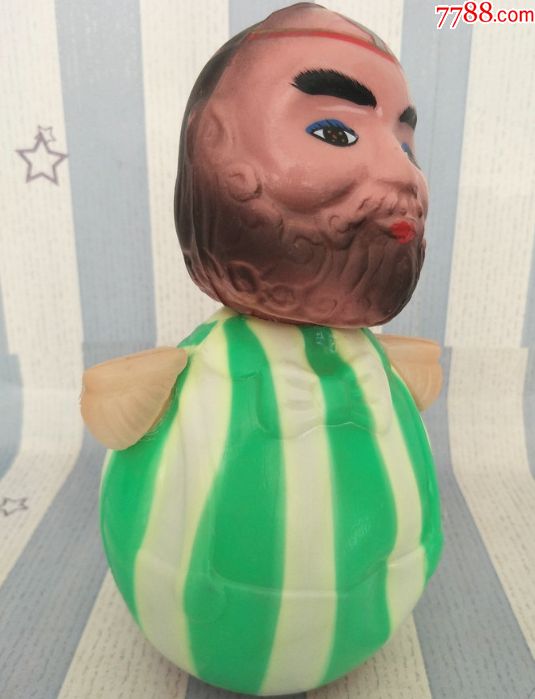 西游记不倒翁琴不倒沙和尚-胶皮玩具-7788收藏