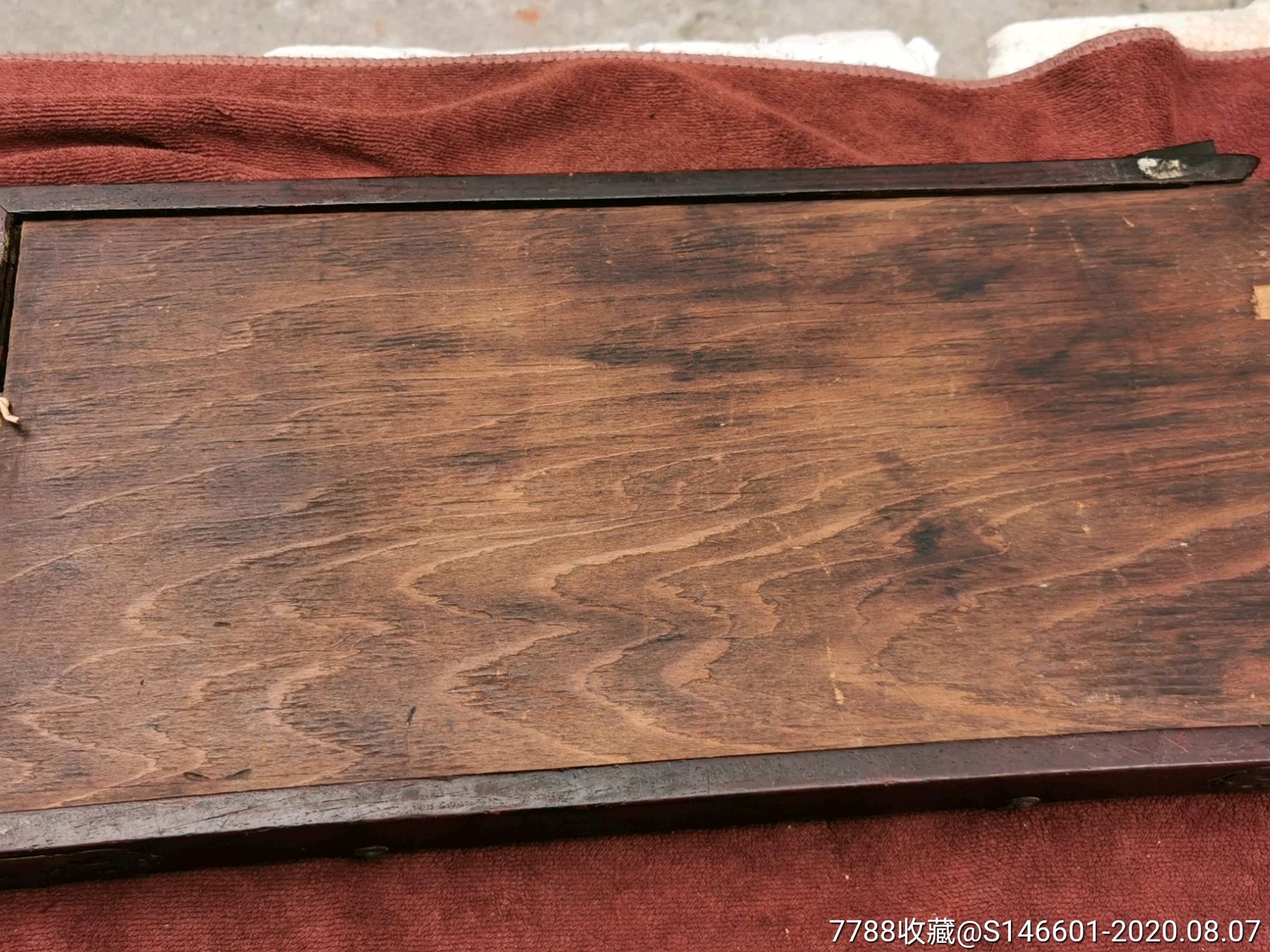 民国老红木算带板