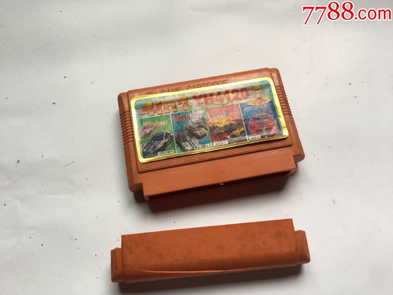 小霸王游戏机游戏卡4合1