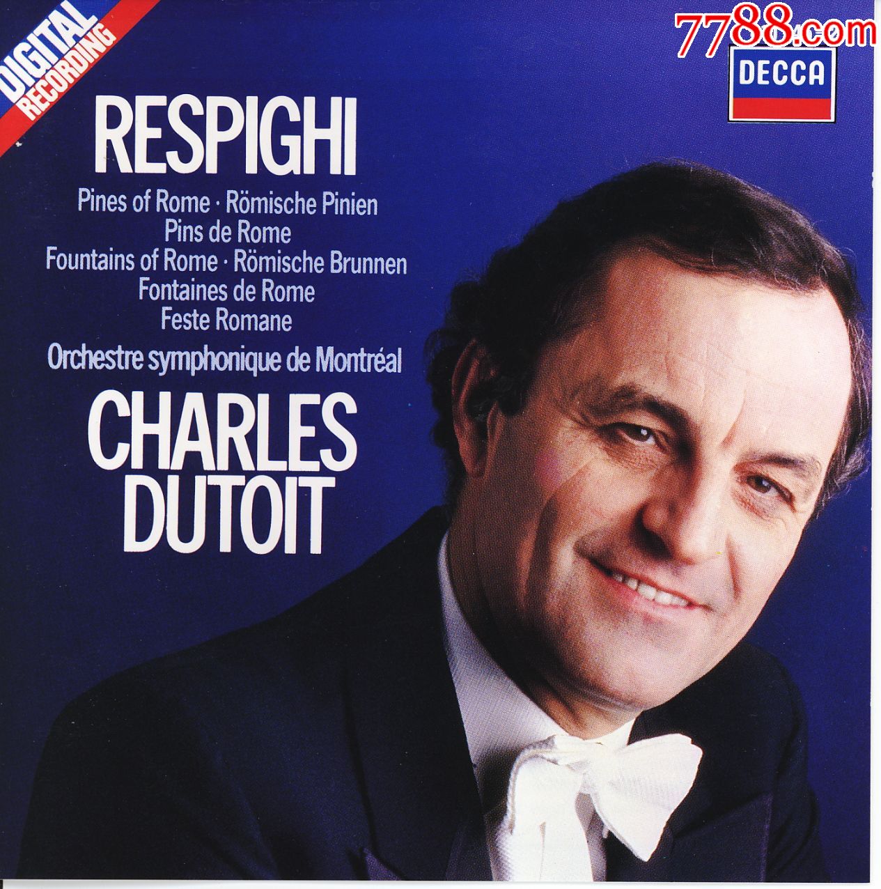 雷斯庇基罗马之松罗马之泉德国版半银圈