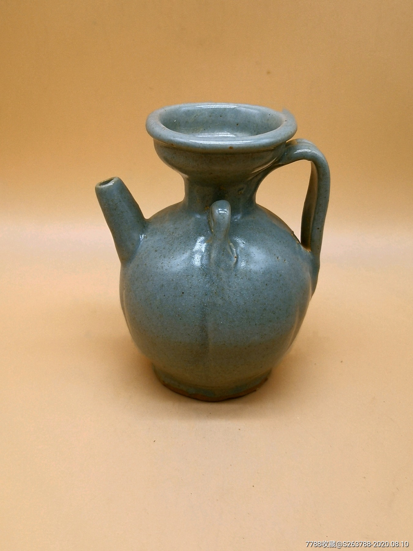 宋越窑双耳穿执壶_价格1800元【古瓷堂雅集】_第1张_7788收藏__收藏