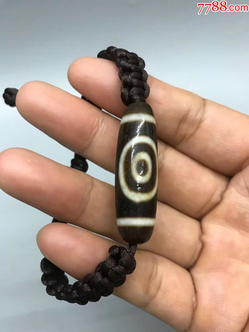 单眼老天珠手串