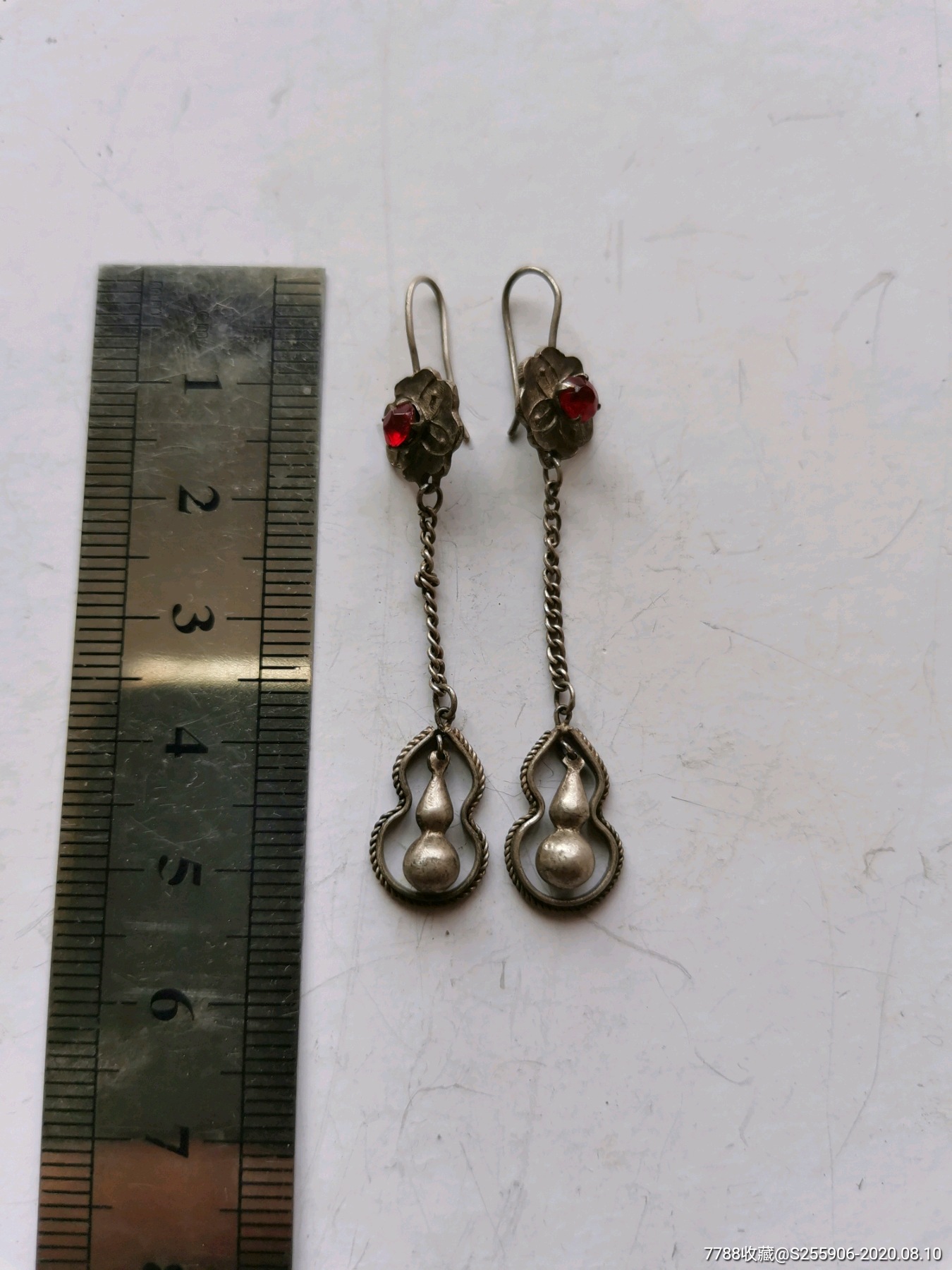 民国耳坠一对