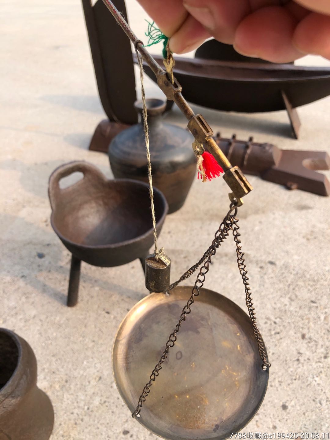 清代中医用具六件套.