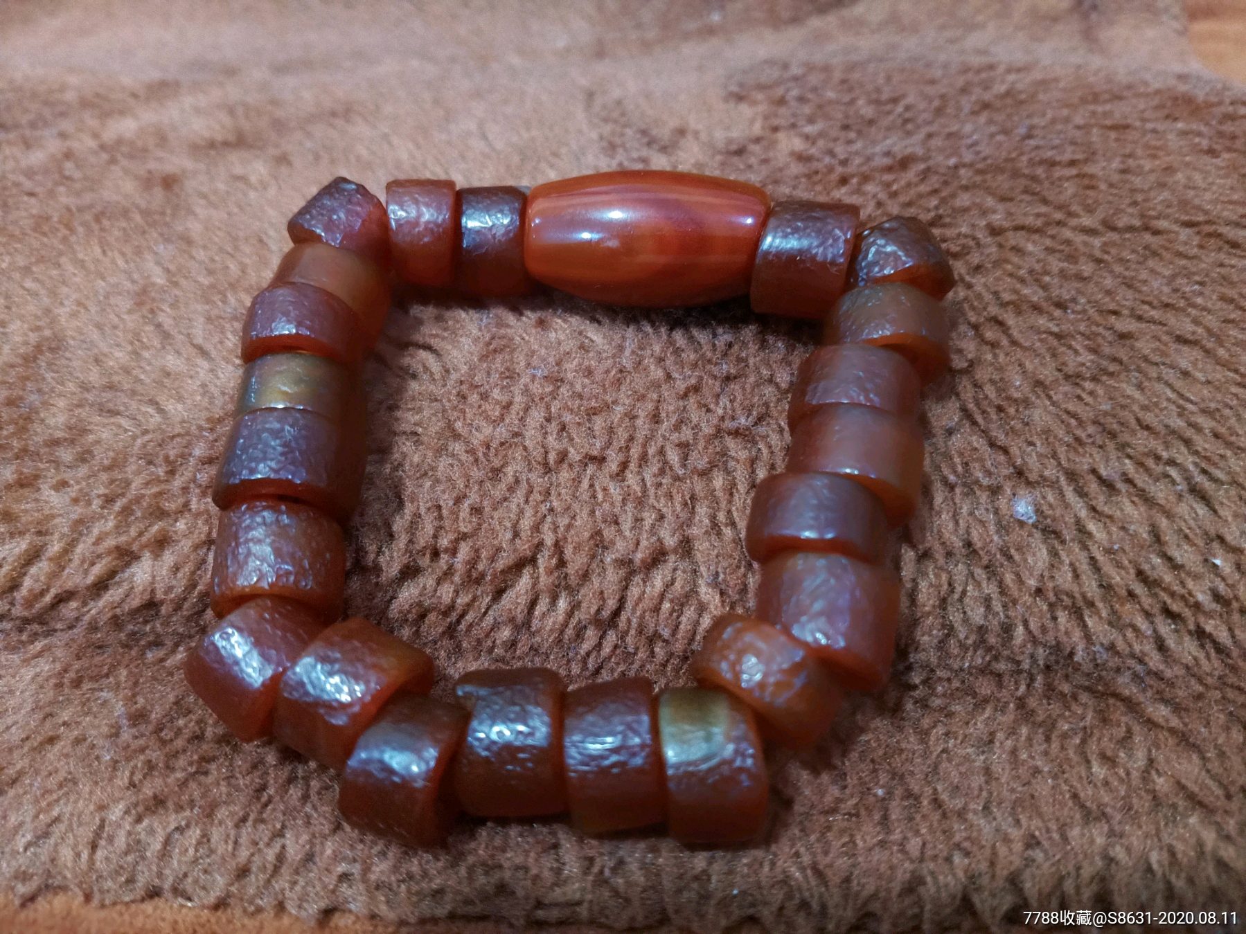 西周时期玛瑙串