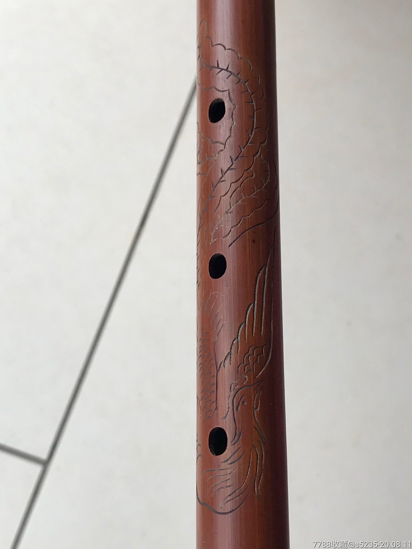 1950年代贵州省铜仁县玉屏箫笛厂出品"六律仙音"竹箫