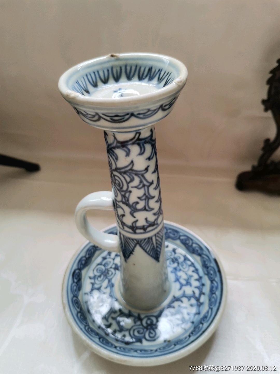 乡下收来灯油蜡烛台