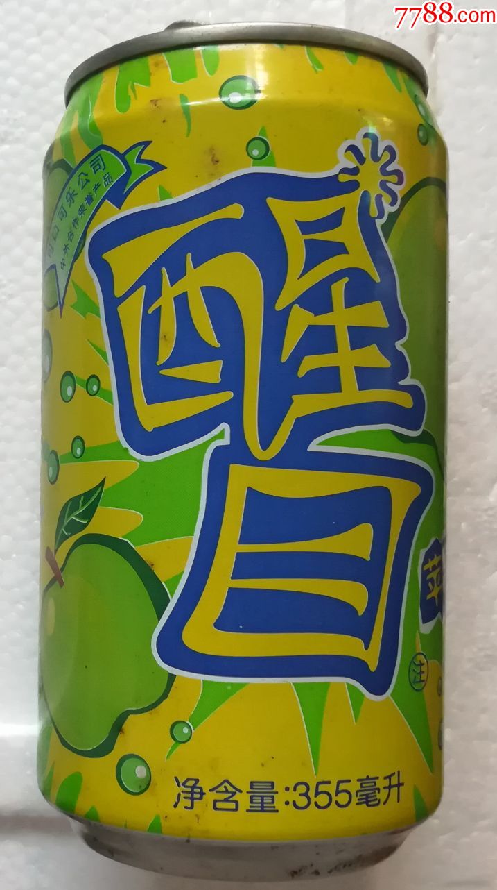 醒目苹果味355毫升铁罐