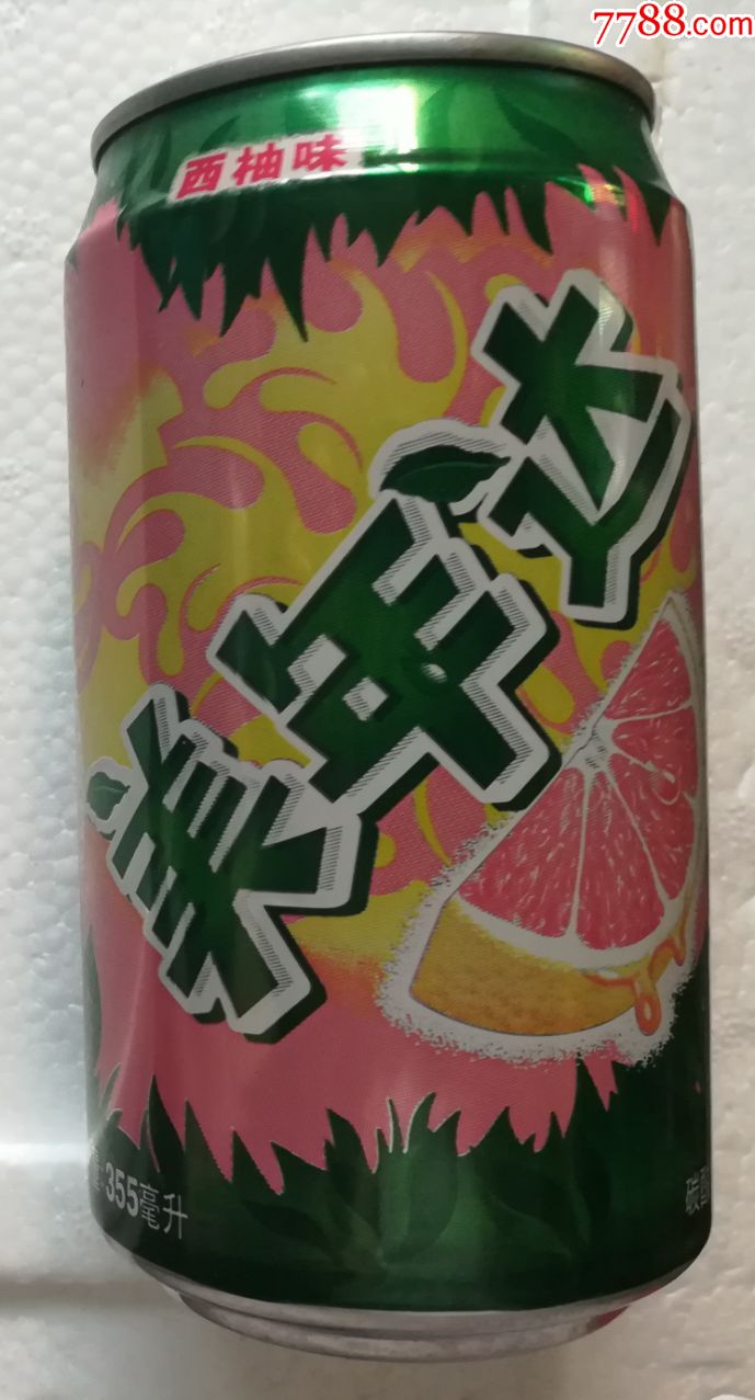2005年美年达西柚味355毫升铝罐1个