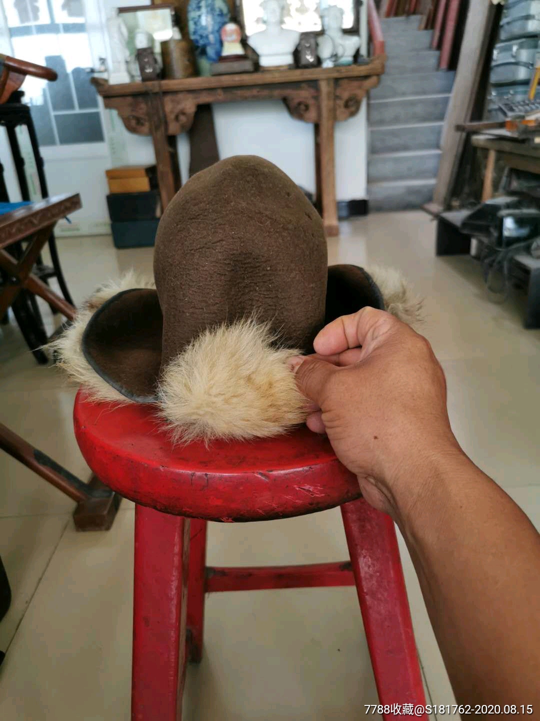 东北老毡帽_帽子_民俗古玩老家具【7788收藏__收藏热线】