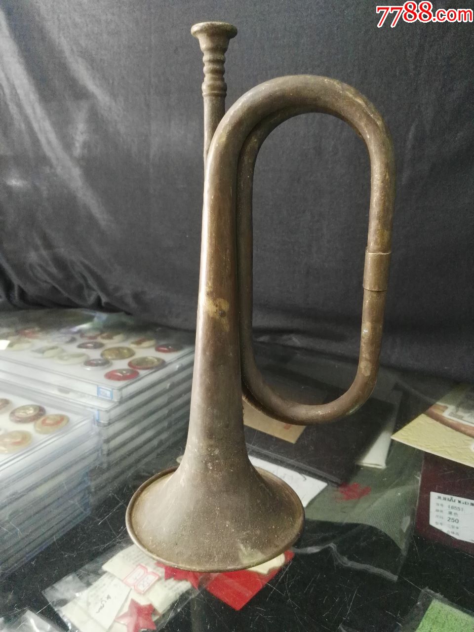 抗日战争时期我军冲锋号-大/中/小号-7788收藏